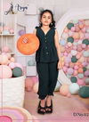 Green Colour Latest Designer Fancy Western Party Wear Type Two Pis Fossil lycra Children Wear Collcetion Jummy 02